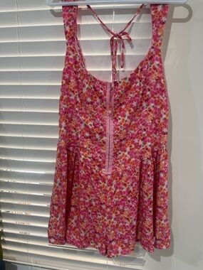 wild fable Pink Floral Romper